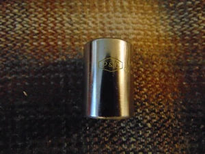 Vintage NOS New Old Stock P&C Peterson & Carlborg 21/32 6025 Socket 12 Pt 1/2 Dr - Picture 1 of 6