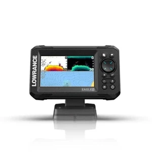 Lowrance Eagle 5 Echolot Fischfinder GPS Navigation Seekarte Angeln versch Geber - Bild 1 von 4