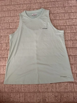 Regata Columbia Omnifreeze Feminina Tamanho G Verde Perfeito - Imagem 1 de 4