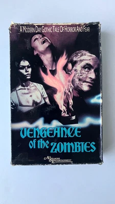 'VENGEANCE OF THE ZOMBIES' (1973) VHS ORIGINAL 'ALL SEASONS' BIG BOX. HORROR! - Image 1 of 4