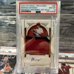 ROMAN ANTHONY 2024 NATIONAL TREASURES PATCH AUTO! 20/49 TRIKOT MATCH !! 🔥🔥 - Bild 1 von 2