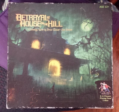 Betrayal at House on The Hill Board Game - Second Edition  Avalon Hill  preowned - Image 1 of 4