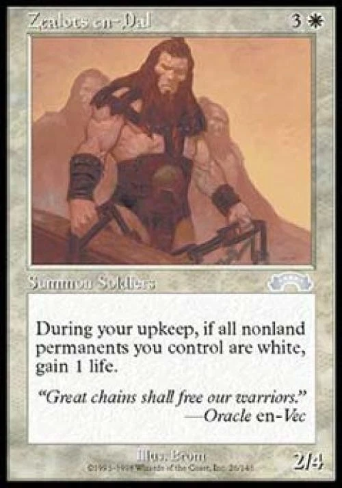 Zealots en-Dal - Light Play MTG Exodus - Image 1 of 1