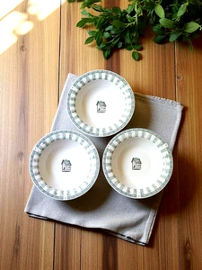 Pfaltzgraff Naturewood Perennials Flower Garden (3) Rimmed Soup Cereal Bowls - Picture 1 of 4