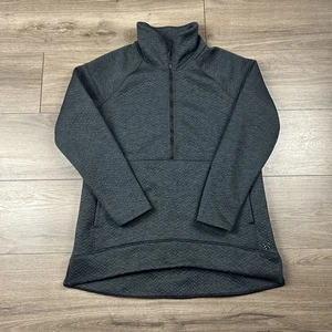 L.L. Sudadera Pullover Bean FlexForward Acolchada 1/4 Cremallera Carbón Para Mujer S REG - Imagen 1 de 8