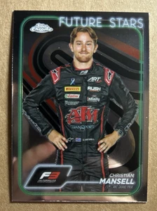 2024 Topps Chrome Formula 1 Christian Mansell #64 - Picture 1 of 2