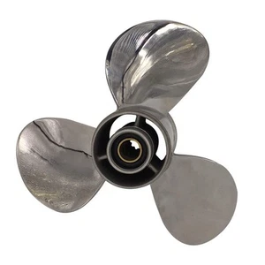 Hochpolierter 9 7/8 Zoll RH Props Edelstahl Propeller für Yamaha 20 3... - Bild 1 von 8