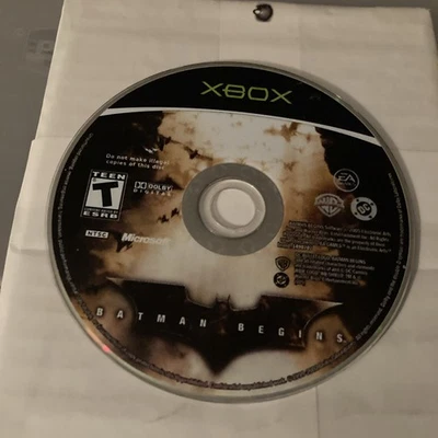 Batman Begins (Microsoft Xbox, 2005) Disc Only - Image 1 of 2