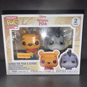 FUNKO POP POCKET SCHLÜSSELANHÄNGER DISNEY WINNIE THE POOH & EEYORE 2ER PACK BOX LUNCH - Bild 1 von 5