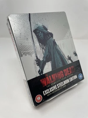 The Walking Dead Season 3 - Limited Edition Blu-ray Steelbook, UK Import OOP Foto 1 de 4