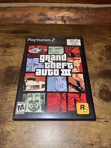 Grand Theft Auto III 3 - GTA 3 - Sony PlayStation 2 - PS2 - prima stampa - raro!! - Foto 1 di 9