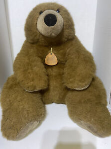 Large 18" "Elegante" Stuffed Teddy Bear By Dakin ~ 1984 ~Super Rare ~Adorable!!
