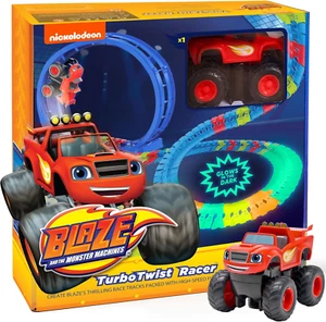 Blaze and the Monster Machine Race Track Set - 117-Piece STEM Playset with Flexi - Picture 1 of 8