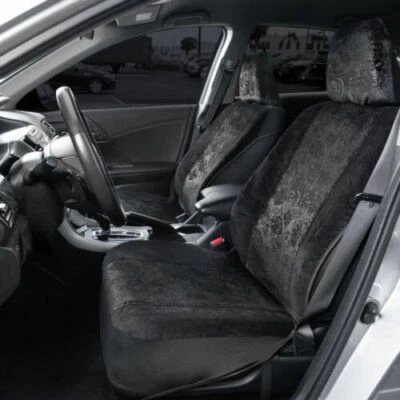 Fundas de asiento delanteras sin laterales para auto camión diseño Midnight Maui con cubiertas de reposacabezas Foto 1 de 4