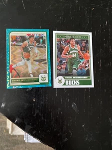 Giannis Antetokoumpo 2023-24 Hoops Teal Explosion FREE SHIPPING - Picture 1 of 1