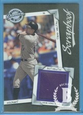 2001 Donruss Class of 2001 Scrapbook #SB7 Todd Helton (Game Worn JERSEY) (#/525)