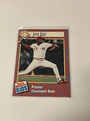 1991 Sports Illustrated For Kids #240 Jose Rijo **024686 - Image 1 of 2