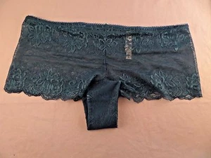 Nuevo con etiquetas Mujer Bea & Dot Encaje Ropa Interior Niño Pantalones Cortos en Verde Azulado Talla S - Imagen 1 de 3