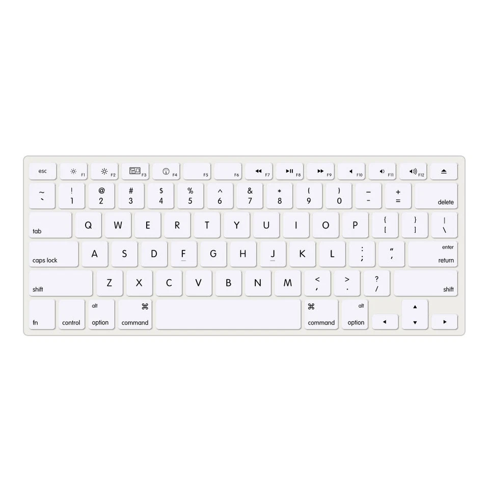 Soft Silicone Keyboard Cover Skin for Apple MacBook Pro Air  - 2016-2022 Models - Image 1 of 4