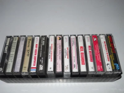 15 Cassettes Box - Bonnie Rait,Neil Diamond,Linda Ronstad,Captain & Tennille - Image 1 of 4