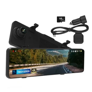 Type S Y400 2-in-1 Car Mirror with Integrated 4K dashcam, Ultra HD Recording - Bild 1 von 7
