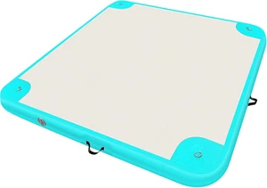 Inflatable Floating Dock Platform Floating Island Raft Water Mat Swim Raft with - Picture 1 of 7