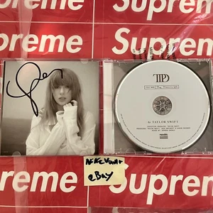 SIGNED Taylor Swift The Tortured Poets Department CD + The Manuscript - IN HAND! - Picture 1 of 5