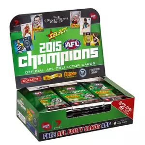 2015 AFL Champions Collector Cards Sealed Box (36 Packs) - Picture 1 of 1
