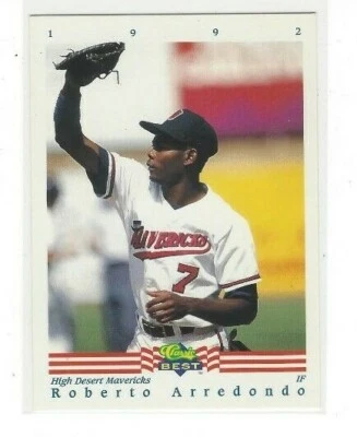 1992 CLASSIC/BEST BASEBALL REGULAR BASE SERIES SINGLES #'S 1-225 - Image 1 of 2