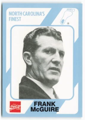 1989 Frank McGuire Collection North Carolina's Finest #104 - Image 1 of 2