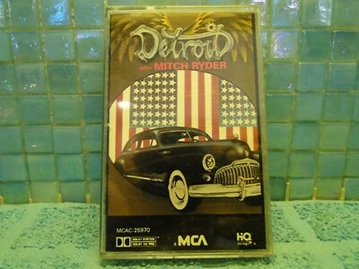 Detroit With Mitch Ryder Cassette Tape TESTED IMPORT -EXTRA TAPES SHIP FREE  - Image 1 of 3