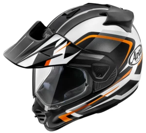 Arai XD-5 Dual Sport Motorcycle Helmet - Discovery Orange Frost - All Sizes - Picture 1 of 5