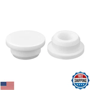 2pcs Silicone Sink Spillover Cap, Kitchen Bathroom Sink Overflow Hole Cover R - Picture 1 of 5