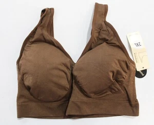 Truekind Women's Everyday Throw On Wireless Bralette Sizes: XS-4XL NWT - Picture 1 of 33