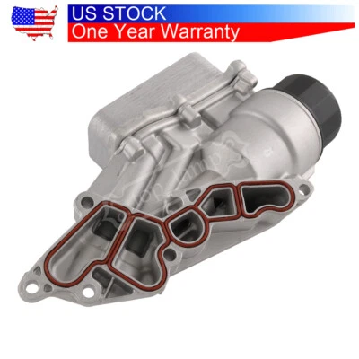 Carcasa de filtro de aceite 14551968 con enfriador y junta para Mercedes Benz  Foto 1 de 4