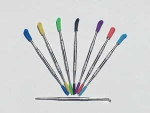 Wax Remover, Carver, Poker Tool Stainless Steel with Silicone Tips USA Seller - Picture 1 of 7