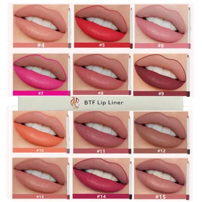 BTF 25 Colours High Pigment Long-Lasting Waterproof  Matte Lipliner Lip Pencil - Image 1 of 4
