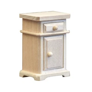 Bedside Table 12 Realistic Model Cabinet Decorative Pretend Play - Picture 1 of 8