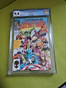 Marvel Super Heroes Secret Wars #1 2nd Print 1984 CGC 9.4  - Picture 1 of 4
