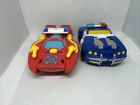 Hasbro TRANSFORMERS Playskool RESCUE BOTS Rescan HEATWAVE Fire BOAT And Chase Cover