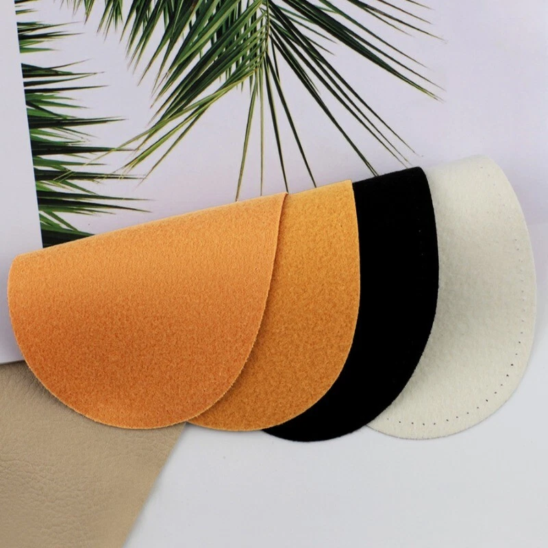 1 Pair DIY PU Leather Elbow Sewing Patch Durable Applique Reserved Needle Holes - Image 1 of 4