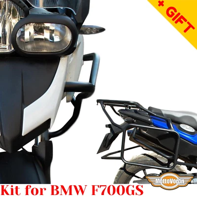Sistema portaequipajes barras de choque para BMW F700GS F 700 GS, Bonus Foto 1 de 4
