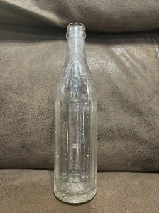 Vintage 1950 Clinton Beverages Soda Bottle Clinton In Ind Indiana - Picture 1 of 8