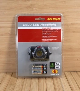 Pelican 2690 LED Headlight, 74 Lumens, NEW - Picture 1 of 6