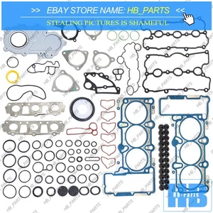 OEM 3.0T Engine Gaskets Overhaul Rebuilding Kit Fit For Audi A7 A8 Q7 CREG CREC - Picture 1 of 14