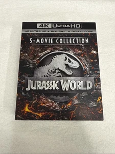 Jurassic World 5-Movie Collection 4K Ultra HD + Blu-Ray [NO Digital] - Bild 1 von 3