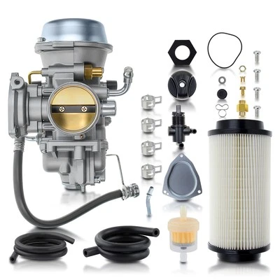 Carburetor for Polaris Sportsman 500 4X4 HO 2001-2005 2010 2011 2012 &Air Filter - Image 1 of 4