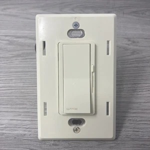 LUTRON DIVA DV-600P 600 Watt Single Pole Dimmer Incandescent Almond/Ivory - Picture 1 of 7