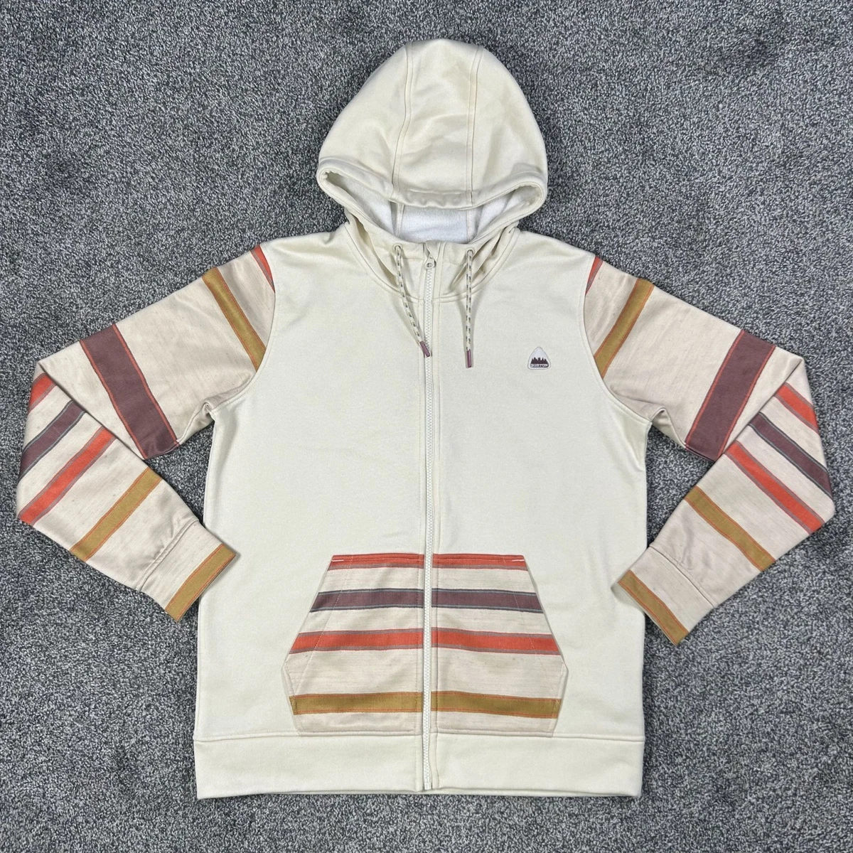 BURTON Women's Antidote Pullover Hoodie - X-Large, Faded Heather, Jersey Lined Hood, Kangaroo Pockets
