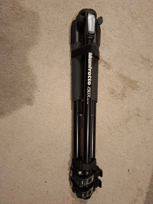 Manfrotto 190X Aluminium 3-Section Tripod - Image 1 of 3
